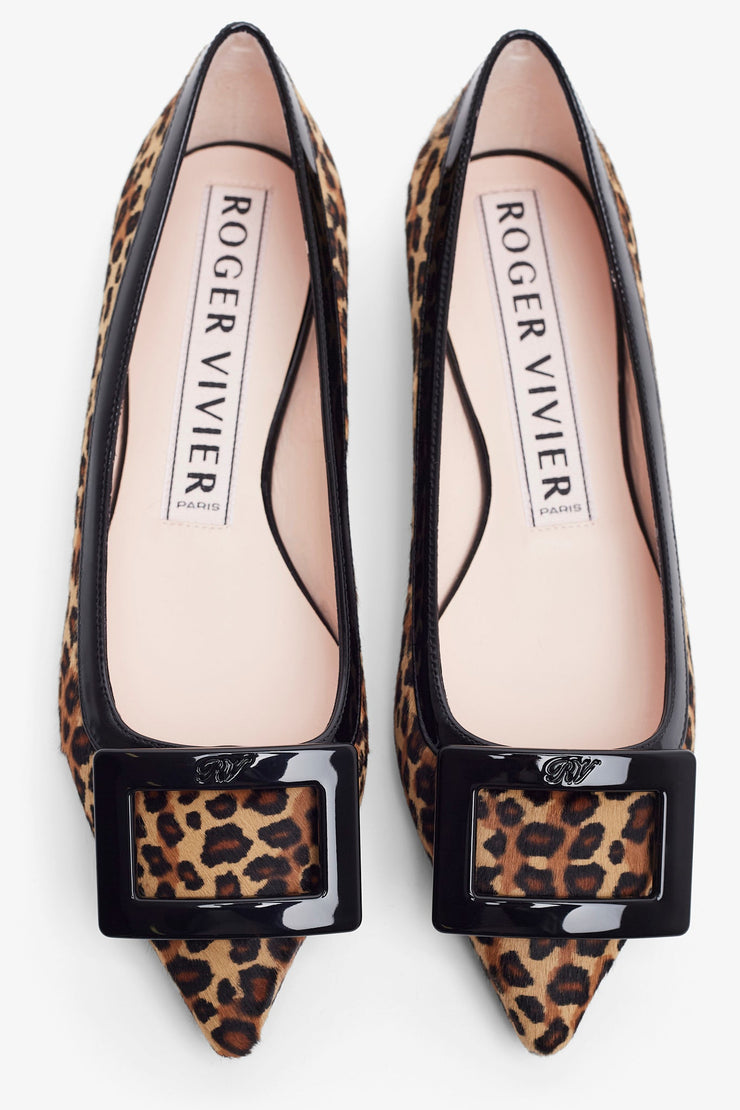 Gommettine leopard flats