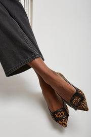 Gommettine leopard flats