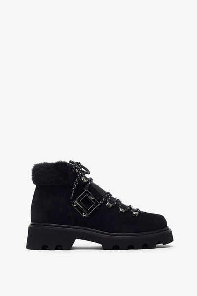 Viv Rangers shearling black boots