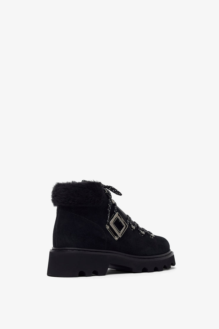 Viv Rangers shearling black boots