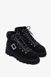 Viv Rangers shearling black boots