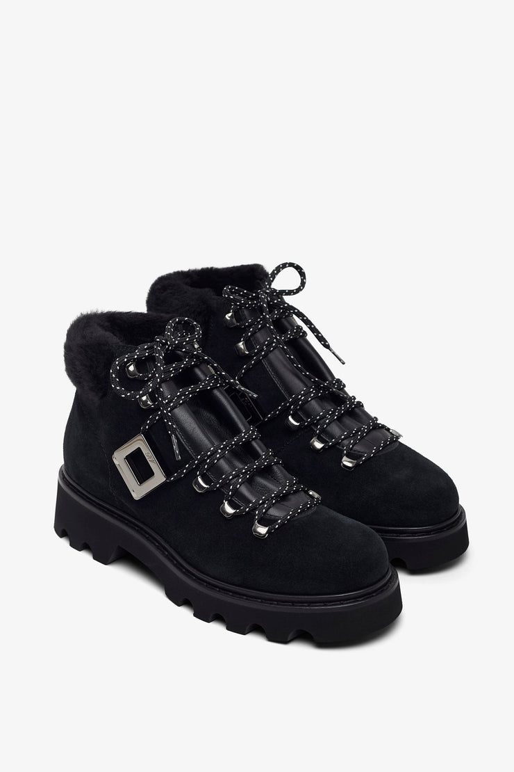 Viv Rangers shearling black boots