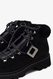 Viv Rangers shearling black boots