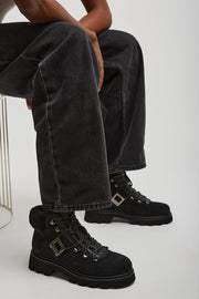 Viv Rangers shearling black boots