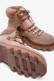 Viv Rangers shearling beige boots