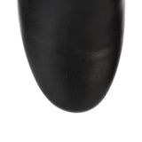 Figaro black leather ankle boot