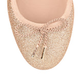 Enea gold glitter ballerina