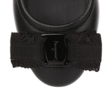 Elvin 40 black leather pump