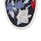 Egla Denim embroidered sneaker