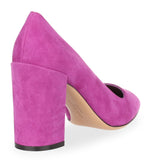 Arezzo 85 pink suede pump