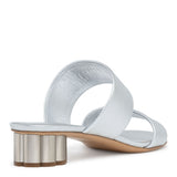 Belluno 30 Silver Leather Sandals