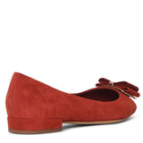 Double bow ballet flat