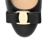 Vara bow leather pumps