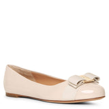 Varina bow patent ballet flat