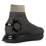 Gancini glitter sneakers