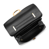 Margot Gancini top handle black bag
