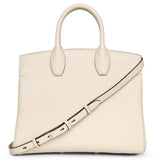 The Studio Small off white leather bag