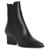 Velta 55 black leather ankle boots