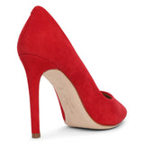 Lipstick 105 suede pumps