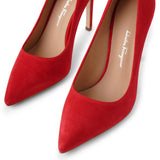 Lipstick 105 suede pumps