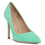 Mint 105 suede pumps