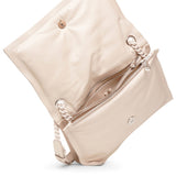 Viva bow bone leather bag