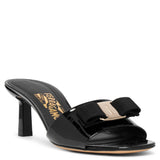 Glo 55 black patent mules