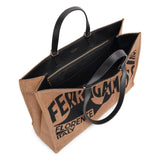 TT large monogram raffia bag