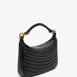 Quilted black bag