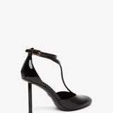 Lysandra 95 black patent pumps