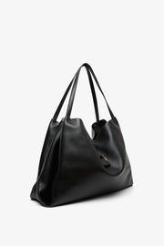 Large black tote bag