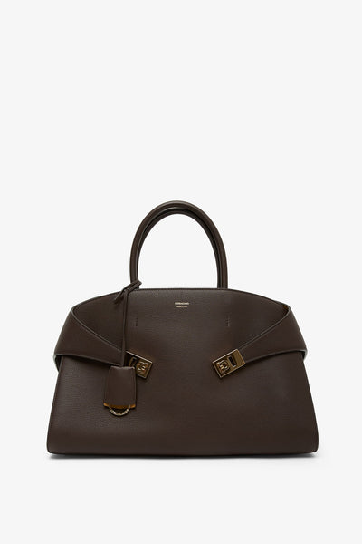 Hug medium dark brown bag