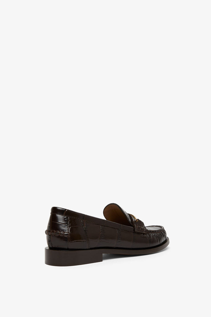 Harry dark brown loafers