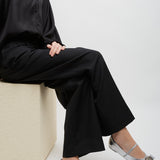 Zina silver ballerinas