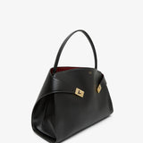 Hug medium black shoulder bag
