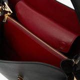 Hug medium black shoulder bag