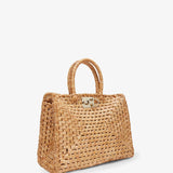 Studio raffia bag