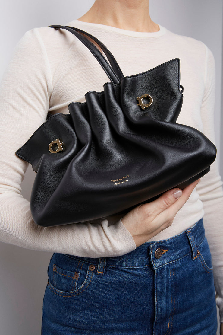 Ferragamo Soft-bag small black