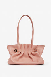 Pierce small white leather bag