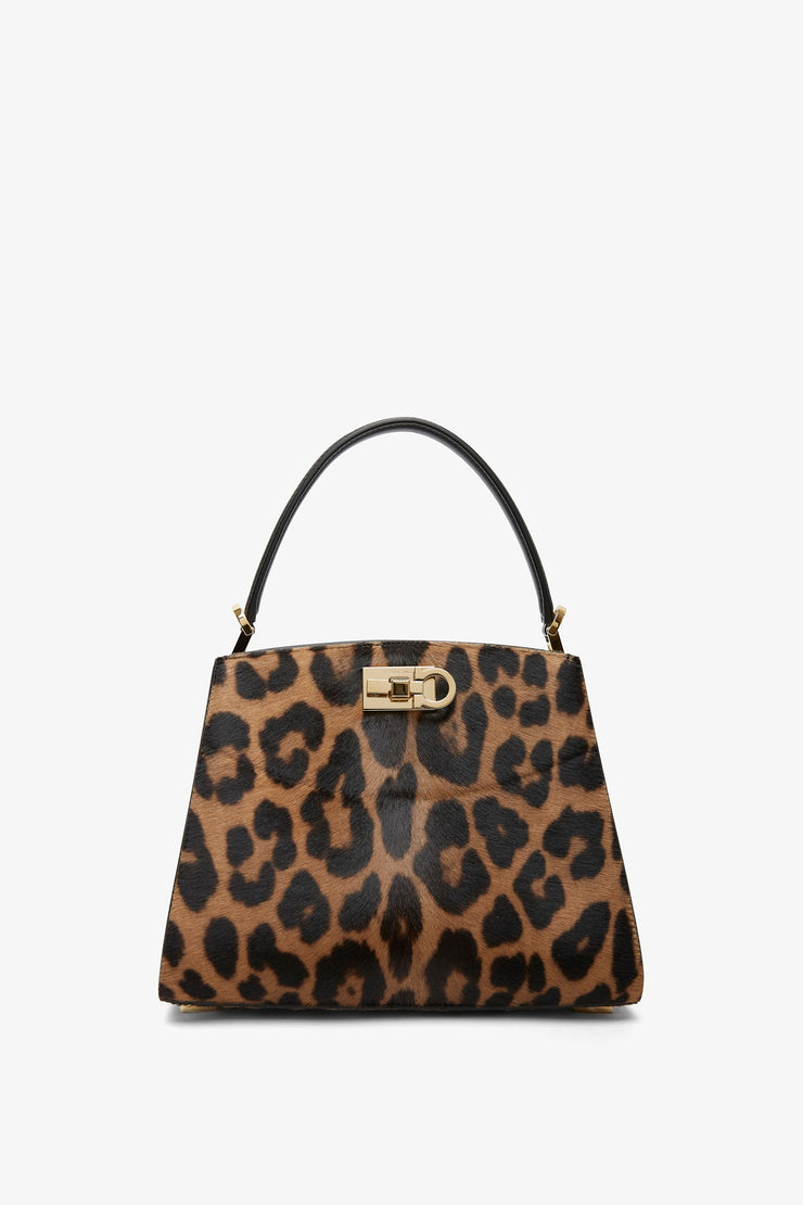The new studio leopard box bag