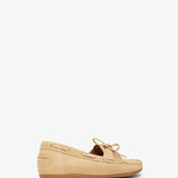 Flippy light camel driving shoes