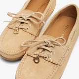 Flippy light camel driving shoes