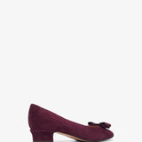 Vara 2.0 plum suede pumps