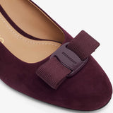 Vara 2.0 plum suede pumps