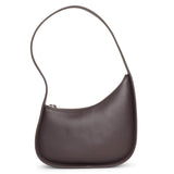 Half Moon small brown shoulder bag