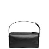 90's black leather bag