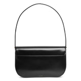 Marion black leather shoulder bag black