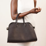 Soft Margaux 15 black leather bag