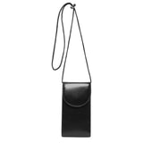 Vertical black phone case