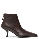Coco dark brown leather boots